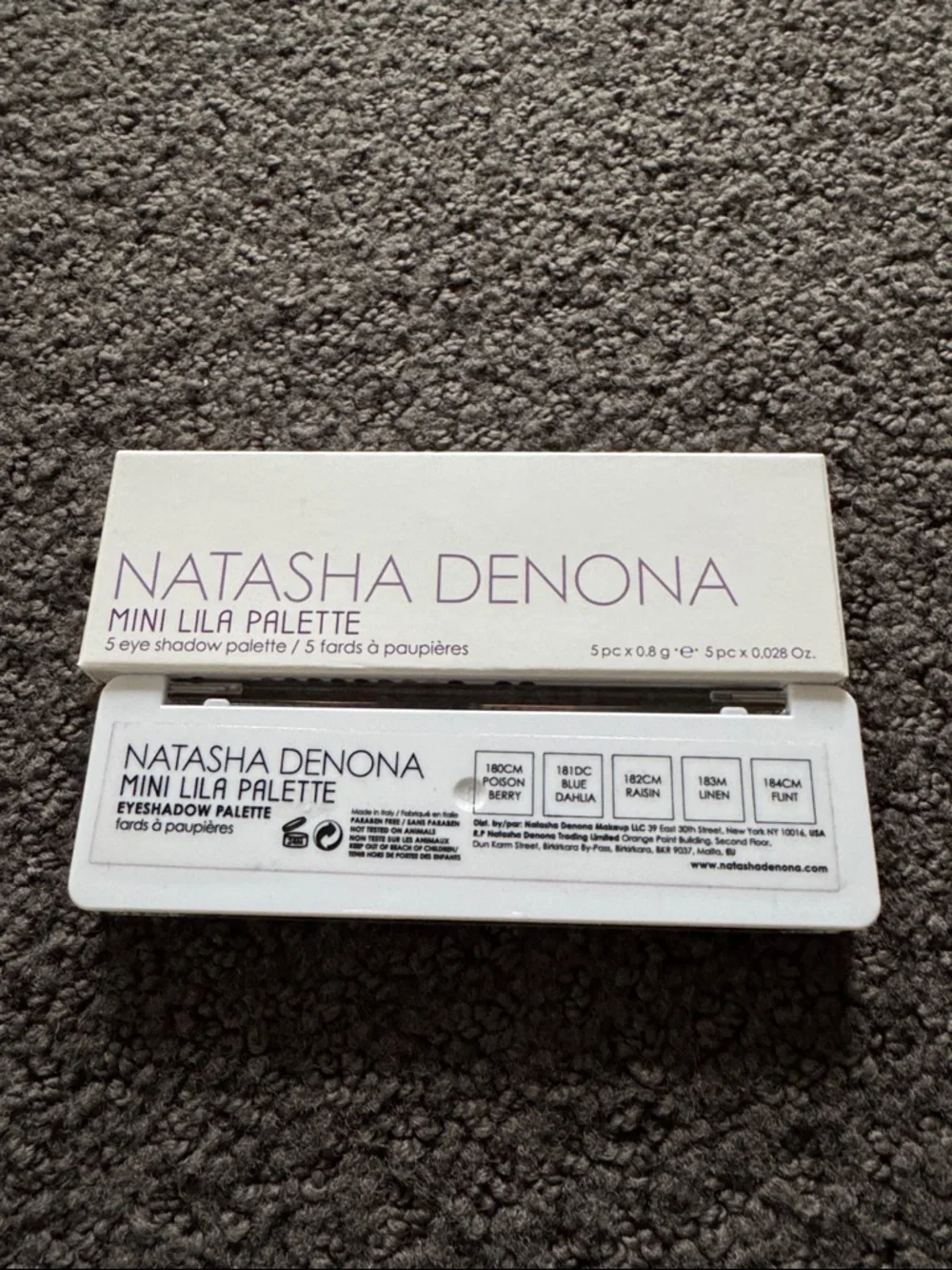 Natasha Denona Mini Lila Eyeshadow Palette - Purple & Gold Tones - Picture 2 of 2